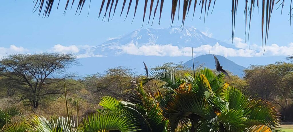 Mount Kilimanjaro in Western Tanzania